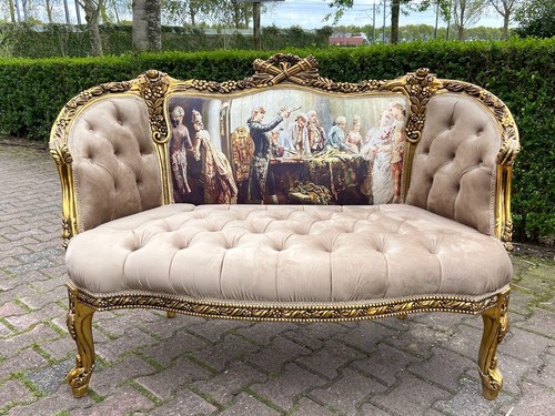 Sofa couch louis - louis, french