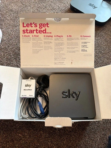 Sky broadband router - in, box