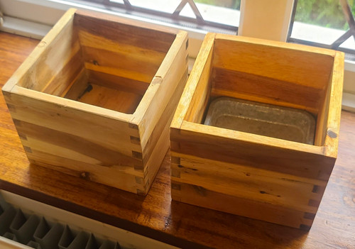 Set wooden square - of, 2
