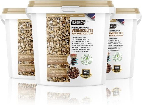 100 pure vermiculite bucket - vermiculite,