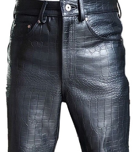 Mens real crocodile - real, print