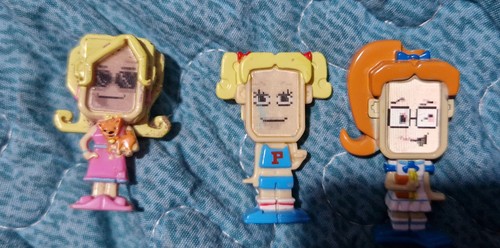 Rare pixel chix roomies - 3×,