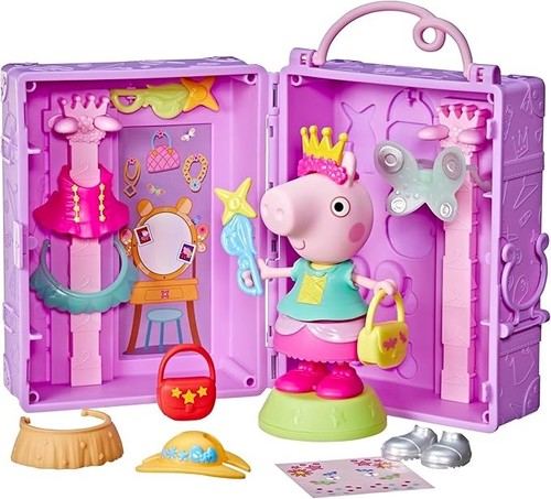 Peppa pig wardrobe toy playset - pig,
