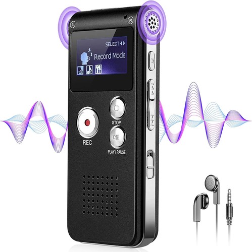Voice recorder with noise - voice,