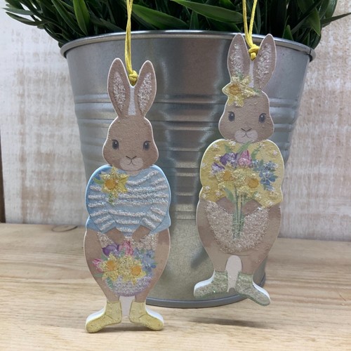 Easter bunny wooden - 1, x