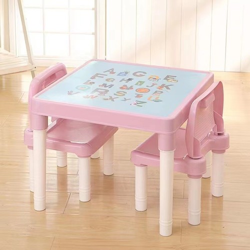 Kids table and chair - table,