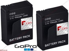 GENUINE Battery GoPro HD Hero 3 1600mAh AHDBT-201 AHDBT-301 AHDBT-302 GOPRO3