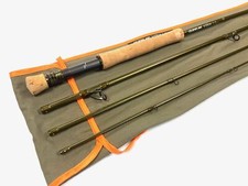 Guideline Stoked 9’ 4 Piece Graphite Trout Fly Rod #7 Mint With Bag