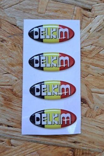 Delkim sticker set decal - 4×,