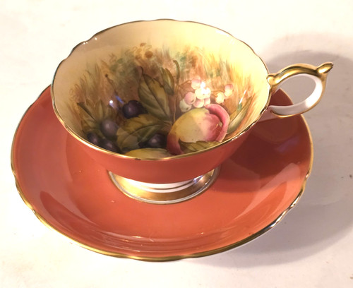 Aynsley bone china fruit - aynsley,
