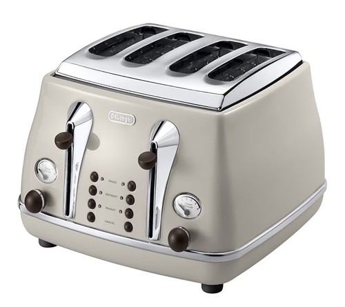 Longhi slice toaster - de’longhi, 4-slice