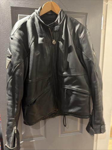 Men leather motorcycle - men's,