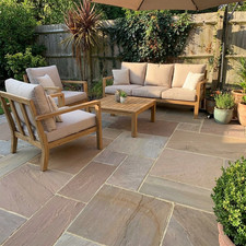 Raj Green Sandstone Paving