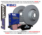 EBC Front Discs Ultimax Pads