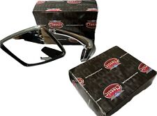 Triumph Stag door Chrome Mirror genuine  TEX LEFT Hand Oblong  Convex  +Gasket