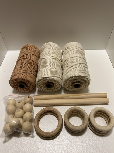 Macrame diy kit cotton - cotton, cord