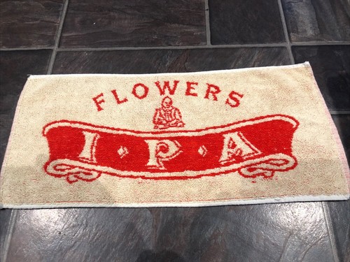 Flowers ipa beer towel bar - beer,
