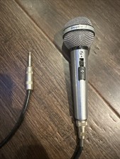 Vintage SHURE 585SA Unisphere A Unidirectional Dynamic Microphone Mic w Cable