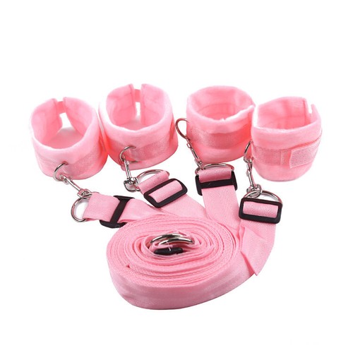 Plush soft bed - restraints, set