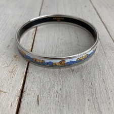 Hermes Enamel Bracelet Bangle