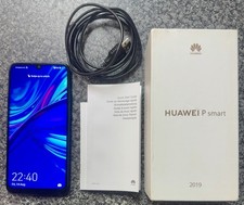 Huawei P Smart 2019 64GB Blue (Locked To Vodafone) Fully Working (Free UK Post)