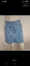 Coast - blue, cord, mini skirt