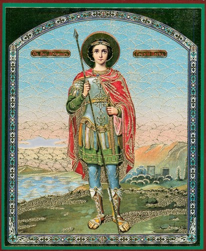 George greek orthodox icon - orthodox,