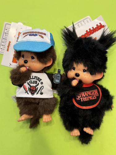 Monchichi keychain set - set, of