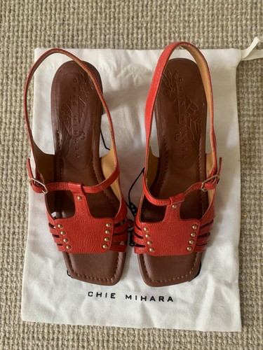 Chie mihara nesan red sandals - mihara,