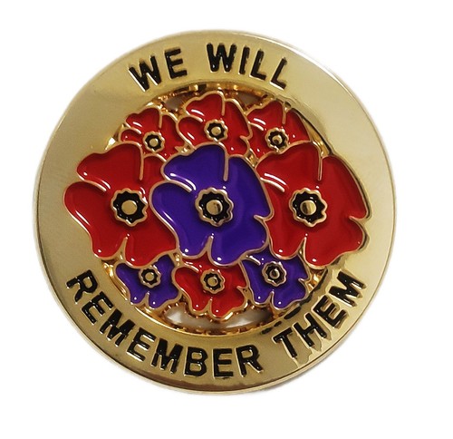 Purple poppies veteran soldier - purple,