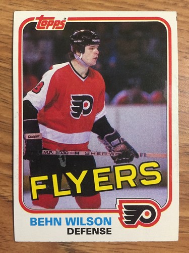 Topps behn wilson hockey - topps,