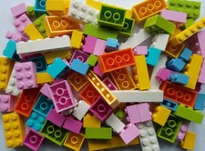 100 LEGO BRICKS MIXED NEW