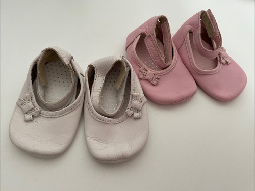Two pairs clarks new born - two,