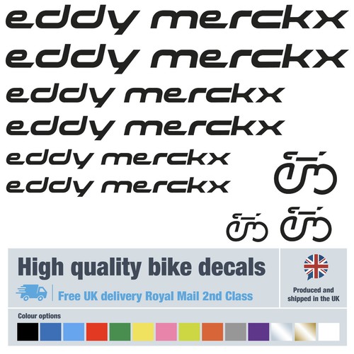 Eddy merckx bike decals - merckx,