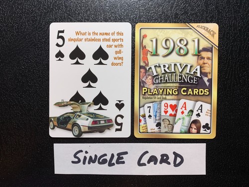 Swap playing card delorean - playing,