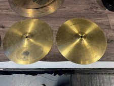 2x 14" Pearl Cymbals Vintage