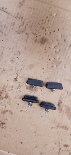 Black bmx pads - black, brake