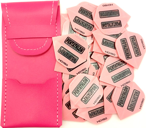 Pink darts bar wallet - bar, slimline