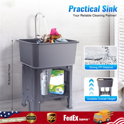 Freestanding plastic utility - plastic,