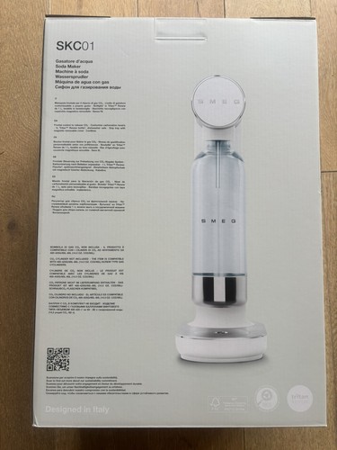 Smeg skc01whm soda maker - smeg,