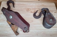 Vintage Triple Block and