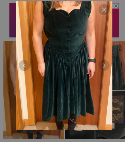 Droopy and brown dress - brown, 10