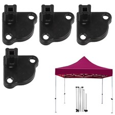 Gazebo Foot Brackets Pop-Up Structure Camping Shelters Easy Installation Design