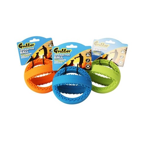 Rubber dog toy happypet - rubber, tough