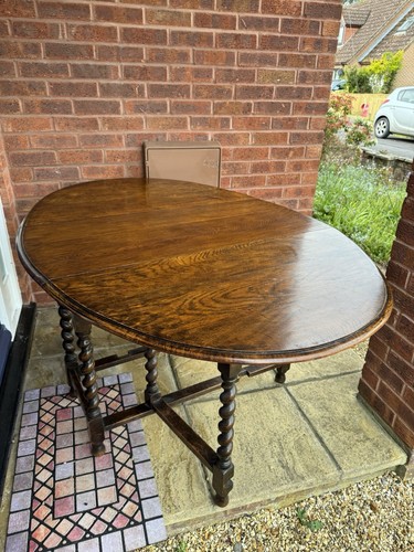 Solid oak antique drop - oak,