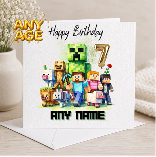 Personalised minecraft - personalised,