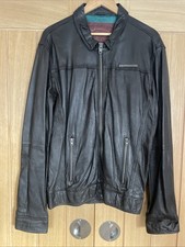Superdry Brown Leather Jacket