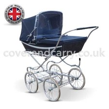 Pram rain and wind shield for use with Marmet Prams