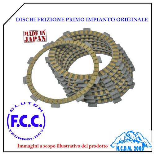 Kit clutch discs lined fcc - lined,