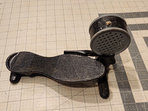 Antique cast iron foot control - antique,